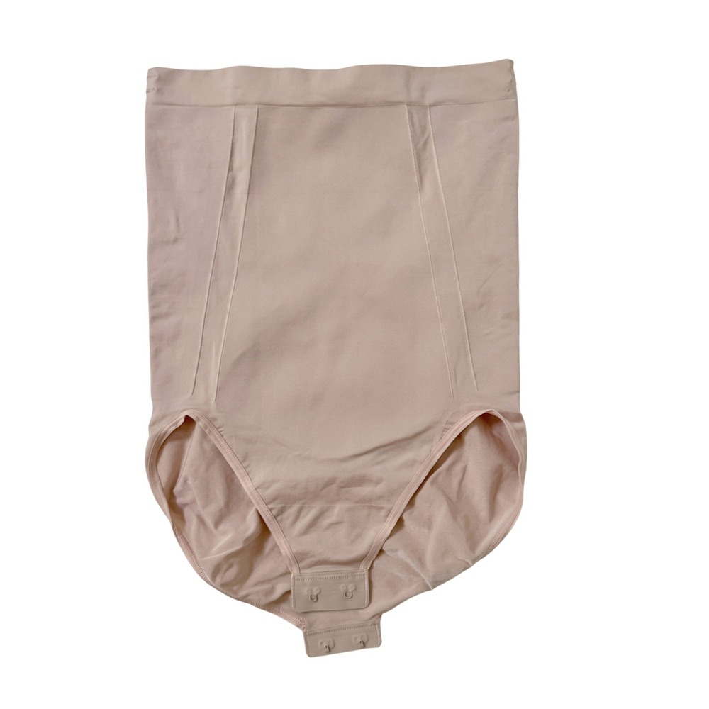 NWOT SPANX Women's M OnCore Tummy-Control High-Waisted Brief SS1815 Neutral